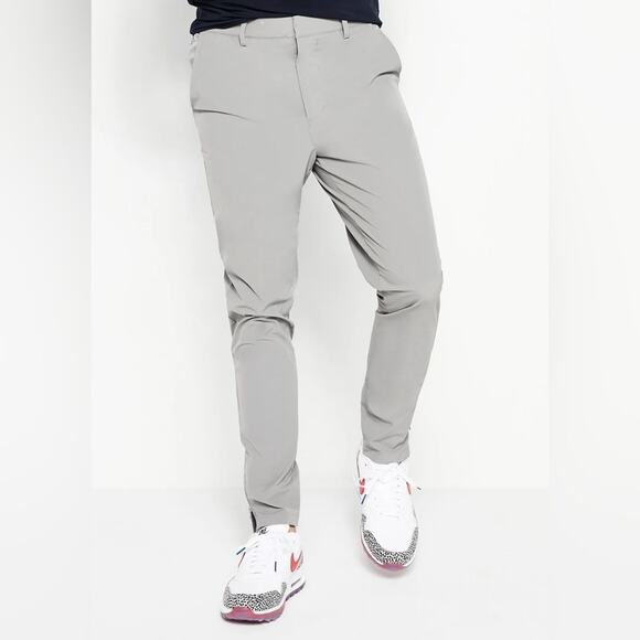 Swet Tailor Fairway Jogger Casual Athleisure Golf Dressy Pant Light Grey Size 29 - Picture 1 of 16